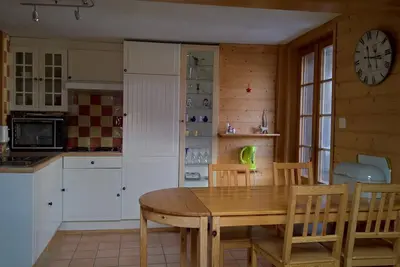 Image de SaintJean/Grimentz (magic pass): Appartement avec vue sur les 4000 enneigés