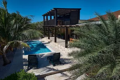 Image de \"Bon Bini\" à la maison de votre bébé Beach (Aruba)
