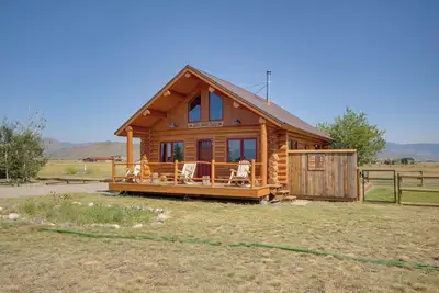 Image de Nouveau! 10 acres Yellowstone cabine w / Superbe Mtn Voir