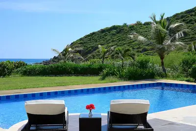 Image de Beachfront 6 Br Luxueuse Villa Orchid Guana Bay Beach