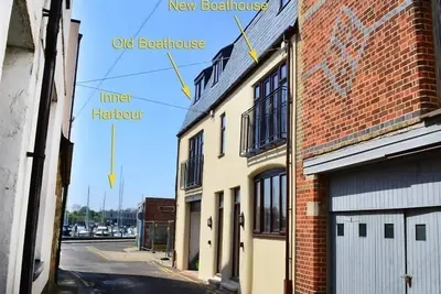 Image de Nouveau Boathouse, familial et convivial, avec un jardin à Weymouth, Ref 994432