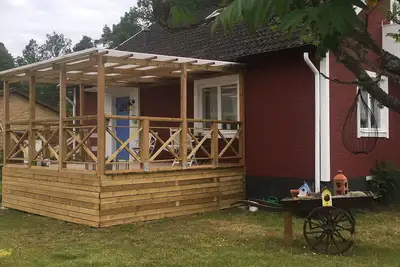 Image de Maison suédoise récemment rénovée située près du lac🇸🇪
