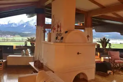 Image de Appartement de luxe Ă KitzbĂĽhel, directement sur les pistes, vue panoramique Wilden Kaiser