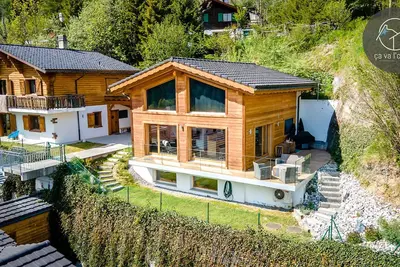 Image de Magnifique Chalet l'O au centre de la station