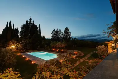 Image de Villa nel Poggio, Villa romantique dans les collines toscanes à Arezzo!