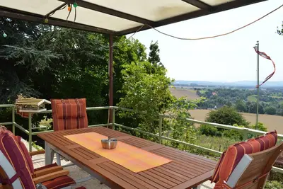 Image de La maison avec vue - sous la crête des montagnes de la Weser
