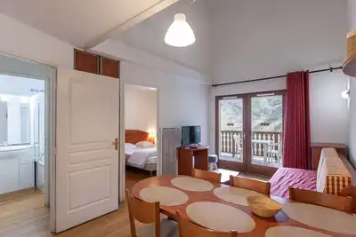 Duplex 7 pers - Terrasse Sud, Piscine, Salle de Fitness, Proche Pistes