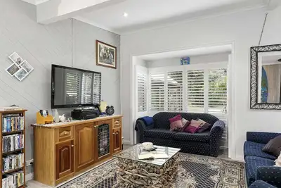 Image de Hop, Skip et aller à Silverleaves Beach, maison de vacances familiale, 5 chambres à coucher, 2 salles de bain