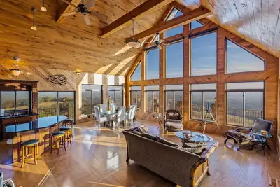Image de Chalet de montagne avec vue panoramique à 180 degrés à seulement 15 minutes de Hanging Rock