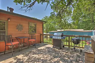 Image de Nouvelle maison confortable avec véranda près du lancement de bateau du lac Texoma