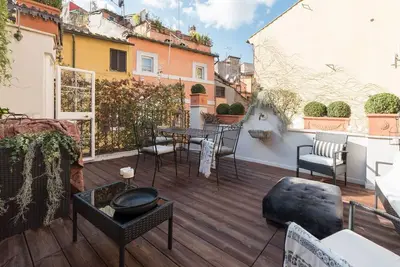 Image de Navona Luxueux et élégant appartement avec terrasse