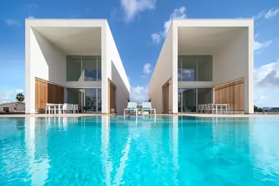 Caraibas - Villa de design de vacances entièrement climatisée avec piscine de 20 m