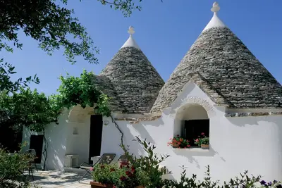 Image de Le Trullo del Melograno est une structure accueillante et romantique pour les familles