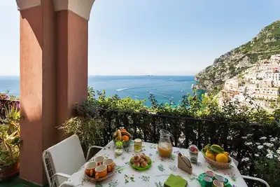 Image de Maison de vacances à Positano avec 2 chambres à coucher, 5 couchages