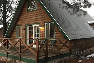 Image de Cabine A-Frame confortable et confortable