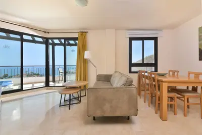 Image de Impressionant appartement avec 1 chambre face au mer