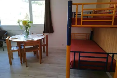 Image de Studio 4 pers au pied des pistes, centre station, proche commerces et sports