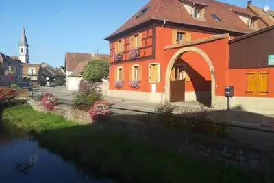Confortable gîte rural prox. Obernai entre Strasbourg et Colmar route des vins