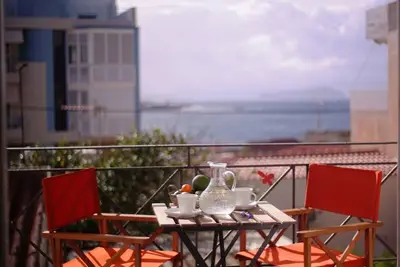 Image de Appartement ensoleillé avec vue sur la mer à Chalepa