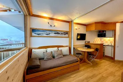 Image de Joli studio 4 pers. tout confort aux pieds des pistes vue sur le Mont-Blanc