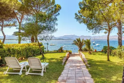 Image de Maison de vacances climatisée \"Ca L'Estrella\" directement sur la mer avec vue montagne et Wi-Fi
