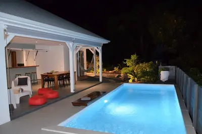 Image de Villa Coco Cannelle 4 chambres avec piscine privée (Au coeur du village de Deshaies)