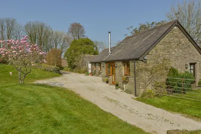 Image de Crochet Cottage, Animaux domestiques, avec feu ouvert à Looe, Ref 999356