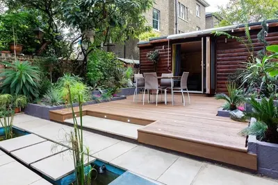 Image de Unique Superbe Grand Appartement de Jardin Clapham Common London