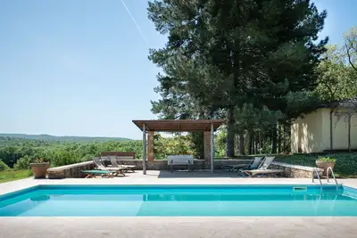 Image de Maison de vacances privée avec climatisation, Wifi, piscine privée, Tv, patio, vue panoramique