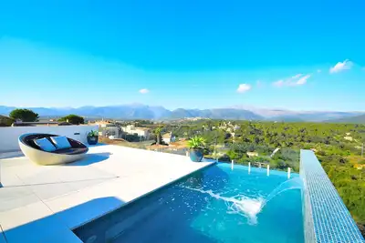 Image de Montblau 049 villa exclusive avec piscine privée, jacuzzi, barbecue et climatisation