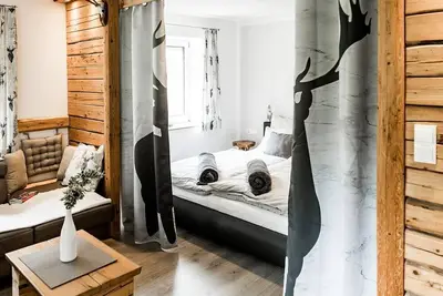 Image de Maison de vacances Hirschnest - chalet, toilette et salle de bain. séparé, 2 chambres