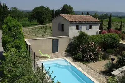 Image de Maison climatisée avec piscine chauffée