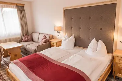 Chambre bien-être avec baignoire, Wc - Hotel-Restaurant Sperlhof