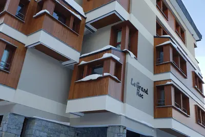 Image de Grand appartement 8 personnes, vue sur les pistes. aller retour à skis