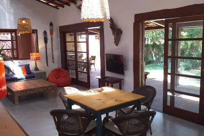 Image de Belle maison dans le village de Barra Grande dans charmante rue à 20m de la mer avec 5 chambres