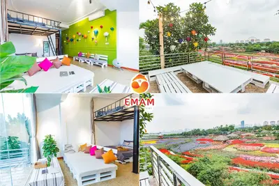 Image de Grande chambre Grande terrasse-Em Am Homestay Ha Noi