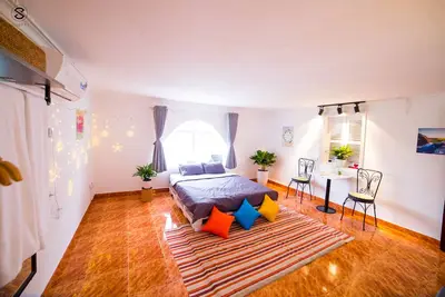 Chambre vintage sur le toit et vintage - Em Am Homestay Ha Noi