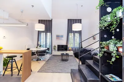 Dormez au 2bd 2 Br LuxuryDuplex Attic Zagreb Centre