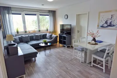 Image de Nouveau Appartement non fumeur magie de la mer Baltique 2-6 personnes directement sur la plage