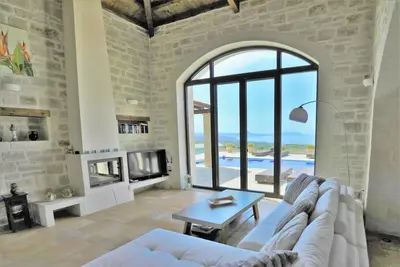 Villa Olymp, magnifique vue montagnes et mer