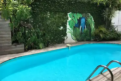 Image de Bas De Villa - Proche De La Plage - ACCÈS Piscine Privee