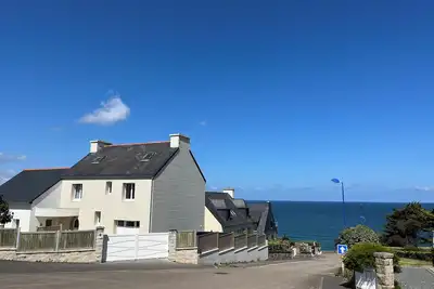 Image de Locquirec, à 2 pas de la plage, vue sur mer, 5 chambres