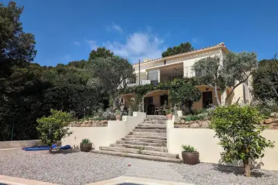Image de Villa Begur avec piscine privée et vue sur mer, à 2 min à pied de la mer