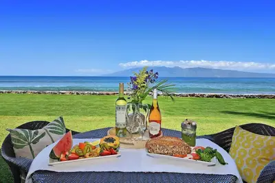 Image de Pk L108- Ocean Front! Bleu du Pacifique à la sortie de la porte.