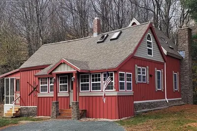 Image de Chalet de style classique Adirondack!