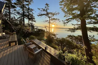 Image de Retraite spectaculaire sur le front de mer de l'île San Juan