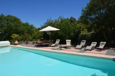 Image de Magnifique mas XVIIIe sur domaine 3 ha, piscine privée 5x12 m, Les Vans à 5 mn