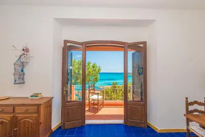 Image de maison de rêve avec vue sur la mer