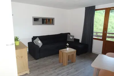 Image de Courchevel La Tania : 2 pièces 36m², parking couvert, Wifi - skis aux pieds