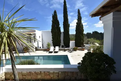Image de finca el retiro Ibiza, villa de luxe dans un environnement rustique pour 8 personnes